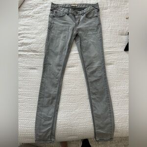 Free People Charcoal Denim Pants size 28